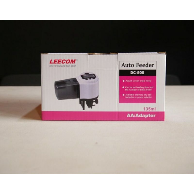 Auto Fish Feeder Original Leecom DC-500
