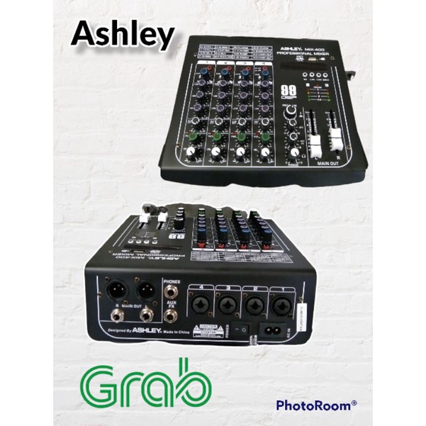 Mixer ashley model mix400Feature
Channel: 4 Mono Mic Line