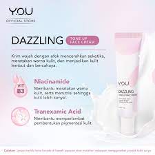 ☃️Cutezz_Ching1☃️YOU Dazzling Tone Up Face Cream 20g