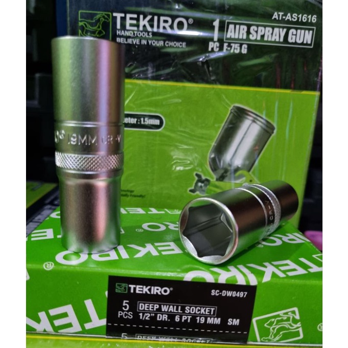 Mata Sock Deep Wall 19mm 1/2 Inch TEKIRO