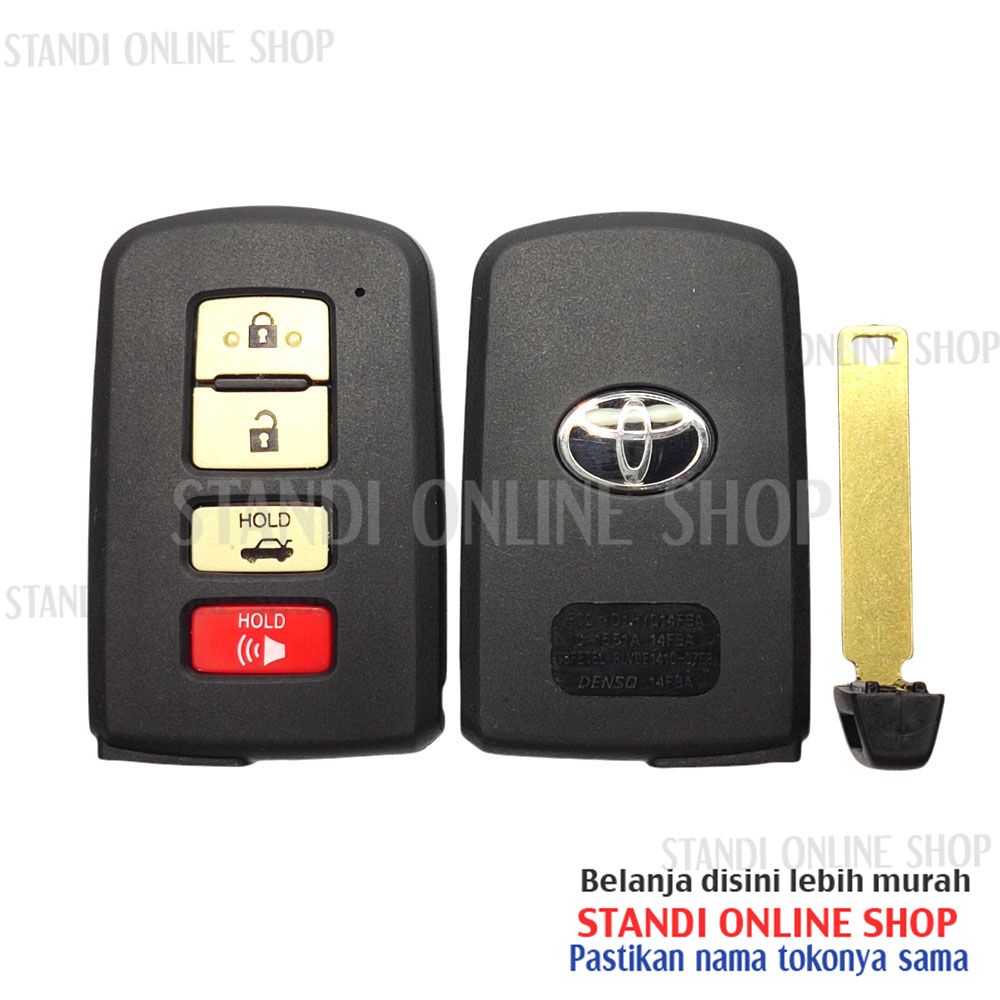 Cassing Remote Smartkey Rumah Kunci Keyless Toyota Altis Camry