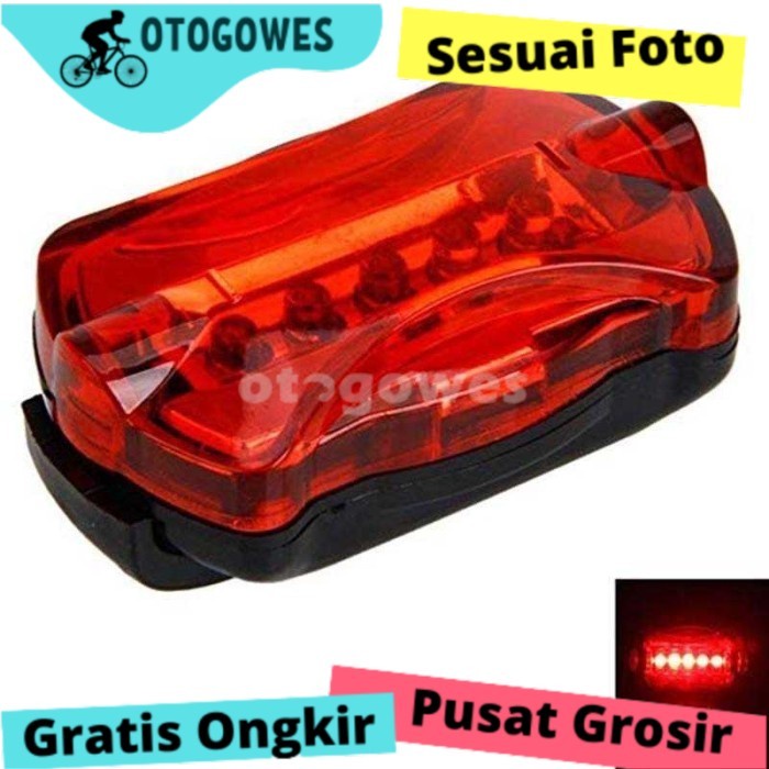 Lampu Sepeda Belakang Gunung Polygon MTB United LED Tail Light164