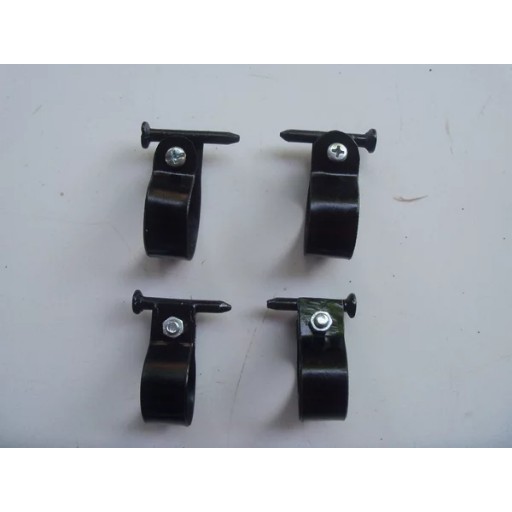 sepeda onthel - klem penjepit pompa tangan