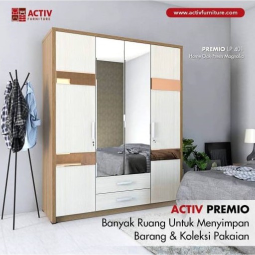Lemari Pakaian Activ Premio LP 401