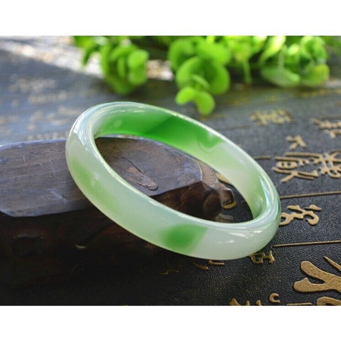 [Bayar di Tempat] Gelang Keberuntungan &amp; Kesehatan Jade Giok Kode 03