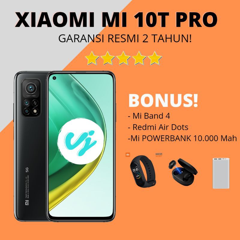 mi 10T pro 8/256 garansi resmi