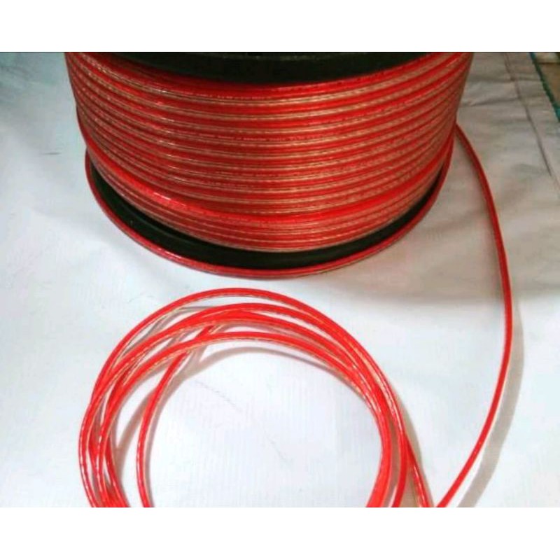 KABEL AUDIO TRANSPARAN /KABEL LISTRIK AUDIO TRANSPARAN/KABEL LISTRIK TRANSPARAN /KABEL SERABUT