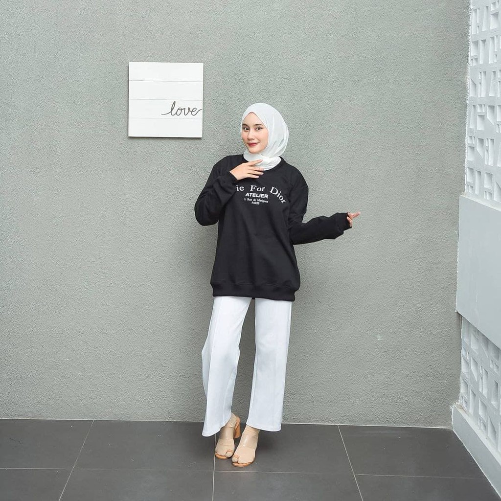 Nara Grosir - D for D Sweater | Fashion Terkini | Sweater Termurah