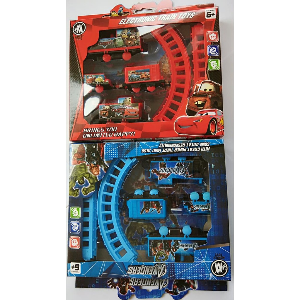 Mainan Train Set - Kereta Api Mainan - Warna untuk Boy dan Girl