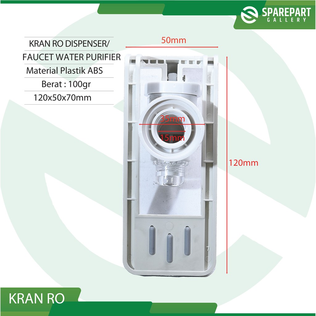 Keran air minum dispenser RO