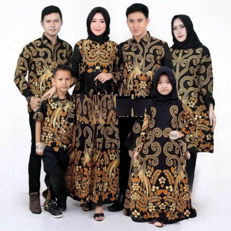 TERMURAH BISA PISAH- COUPLE KELUARGA / COUPLE BATIK KELUARGA / motif pari ngadek mas