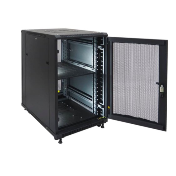 IR9020P - 20U Close Rack Depth 900mm Perforated Door 19&quot; - INDORACK