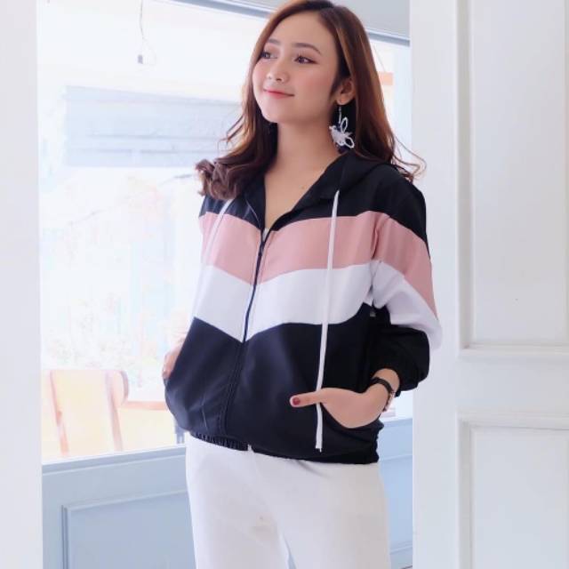 Lumino Jacket || Jacket wanita keren || Zipper Hoodie #LJ