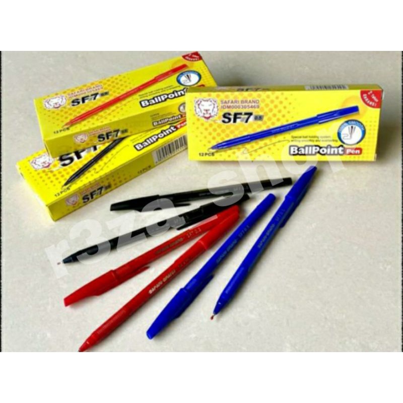 

Pulpen Safari SF-7 (isi 12) Bolpoint 0,5mm
