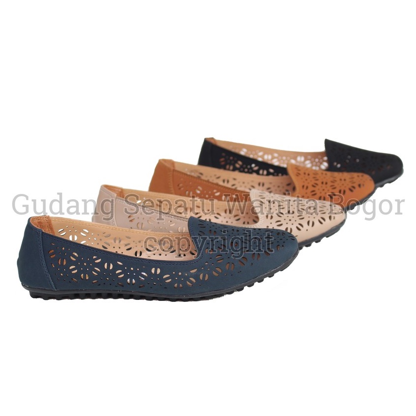 Gratica Sepatu Wanita Flat Shoes Laser Jisoo B07 SR