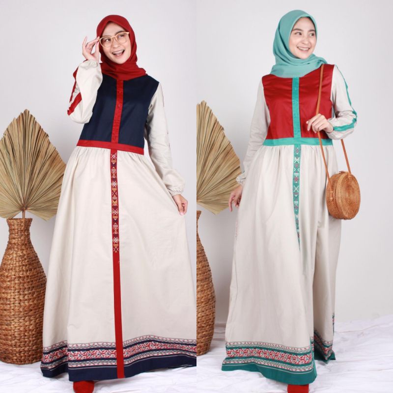 GAMIS ABAYA DANNIS ORI TERBARU A210707