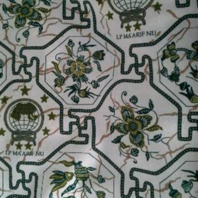 KAIN BATIK LP MAARIF NU BAHAN BSY METERAN