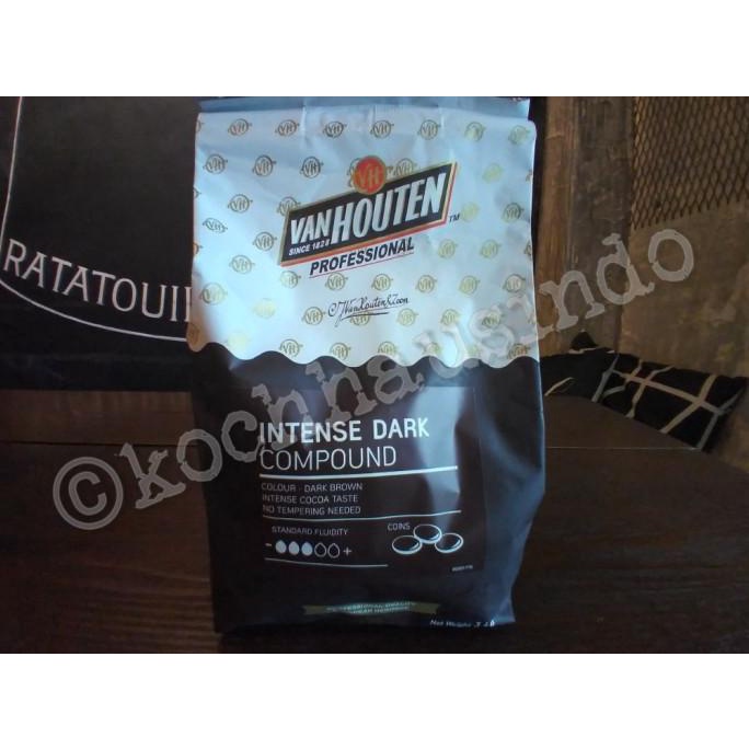 

Van Houten Chocolate Compound Professional 1000gr 1kg Coin Coklat Enak