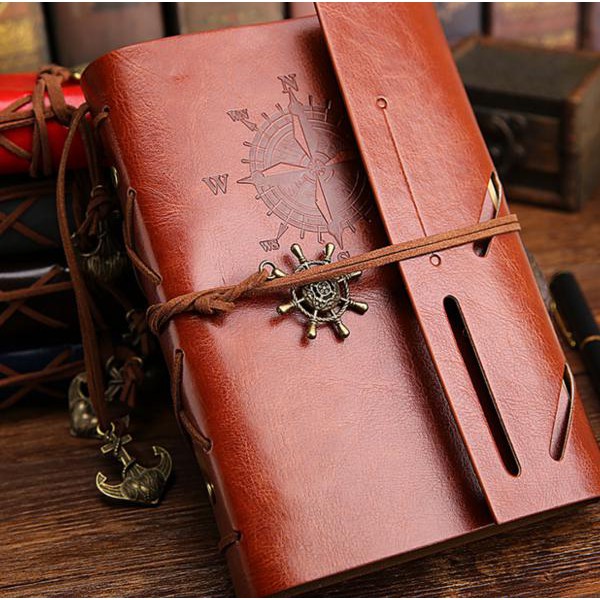 

Buku Catatan Binder Kulit Retro Pirate - Coffee - Coklat Produk Laris