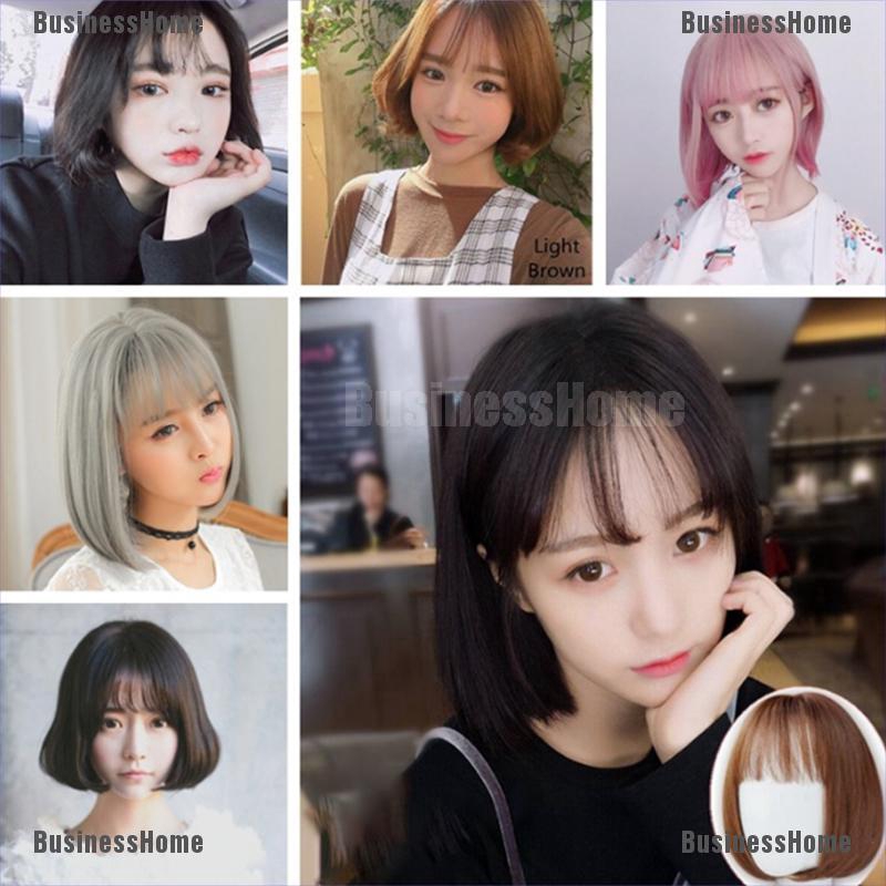 Bsid Short Bob Wig Cosplay Lolita Women Thin Bang Hair Wigs Party