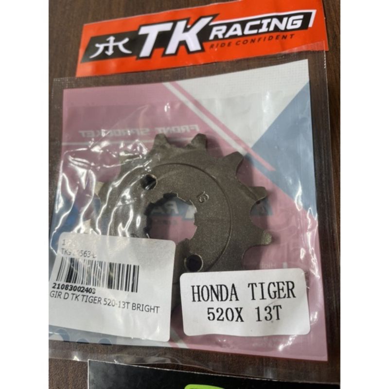 Gear depan 520 TK Racing Tiger  CRF 150L (520) 11 12 13 14 15T