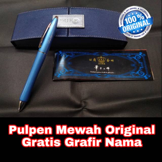 

Pulpen mewah duke original gratis grafir nama