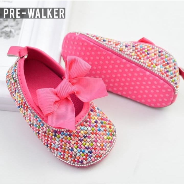 LIU04 Sepatu Bayi Anak anti slip/Baby Prewalker Shoes Belajar Jalan Bayi Pergi Jalan Fashion Casual