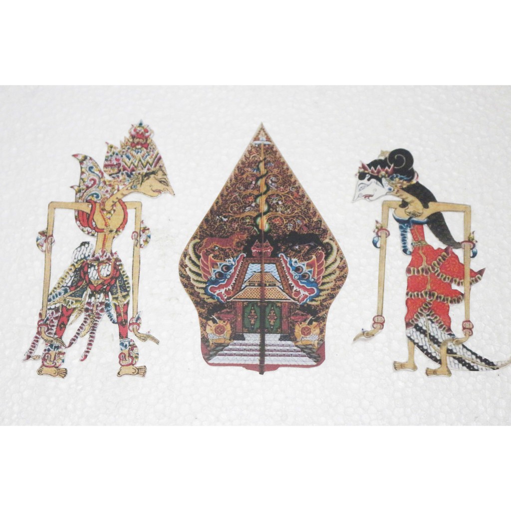 Paket Hiasan Wayang Mahar (Rama,Shinta Gunungan), Model 1