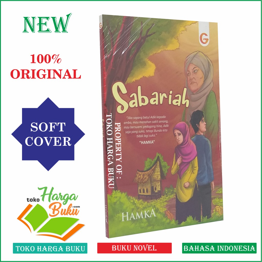 Foto Sabariah - Buku Novel Karya Hamka GIP