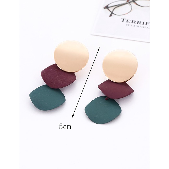 LRC Anting Tusuk Fashion Matching Design Long E60561