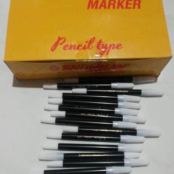 

Spidol Kecil Snowman Marker Pencil Type