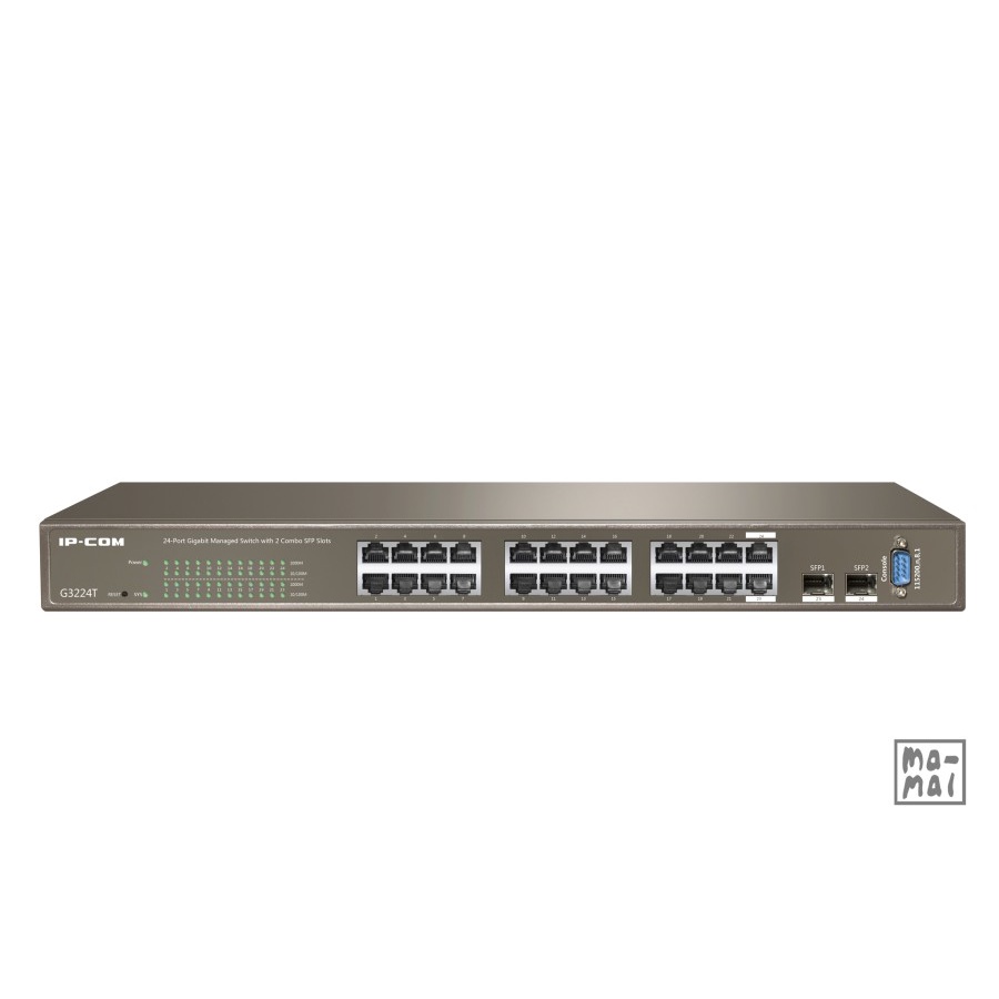 IP-COM G3224T Switch 24-Ports Gigabit L2 Managed Switch