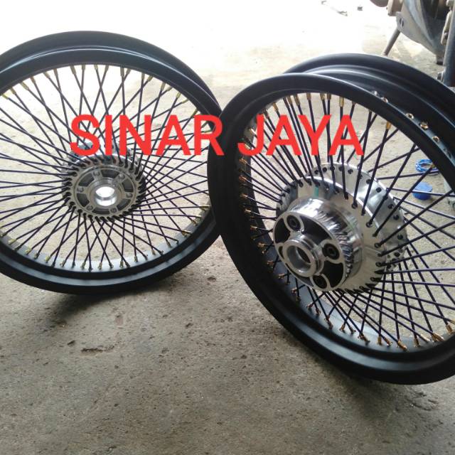 Velg jari seribu ring 17 megapro tiger revo gl pro gl max cb150r cbr 150 facelit primus dll