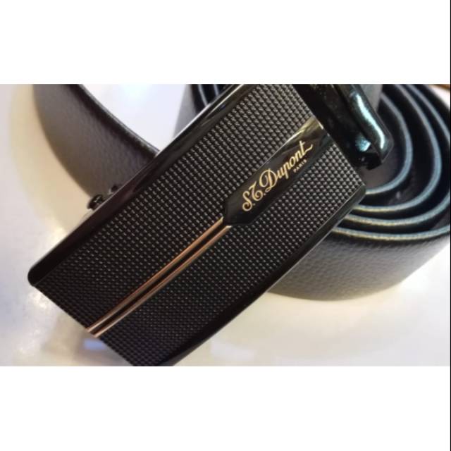 Ikat Pinggang Gesper Pria Rel Import - ST Dupont 701