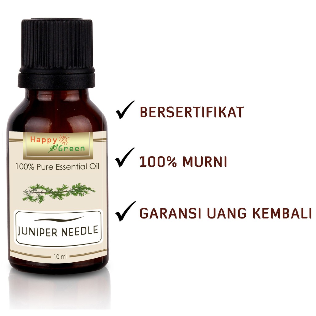 Happy Green Juniper Needle Essential Oil - Minyak Jarum Juniper communis