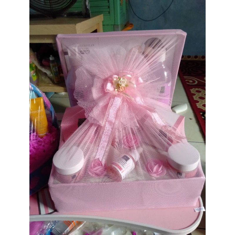 parsel penikahan seserahan parcel scarlett komplite paket hantaran pernikahan