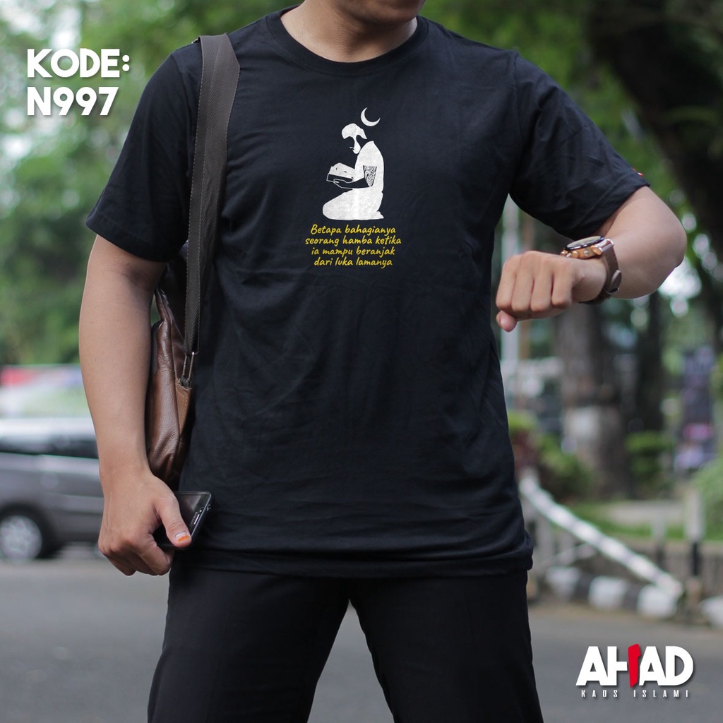 Kaos Islami Ahad - Betapa bahagianya seorang hamba N1000