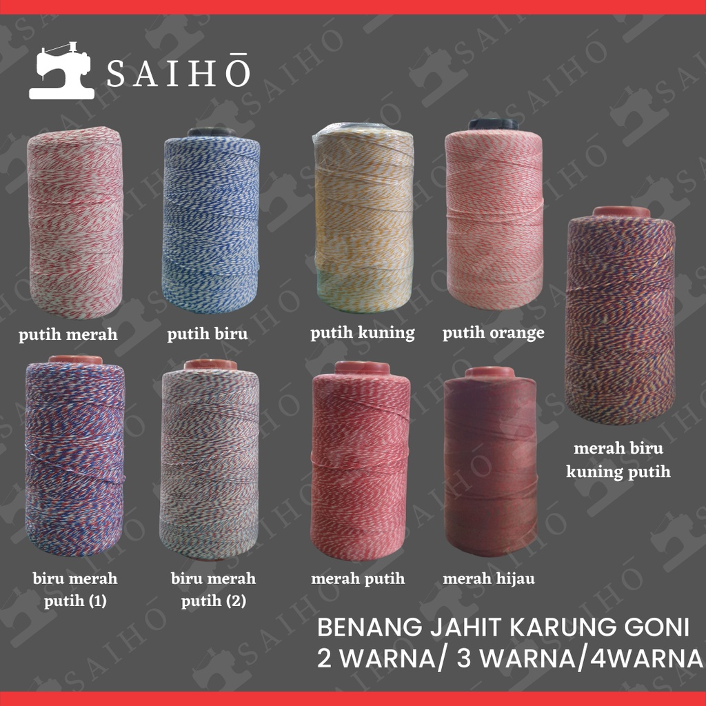 Benang Jahit Karung Goni / karung beras ±150gr