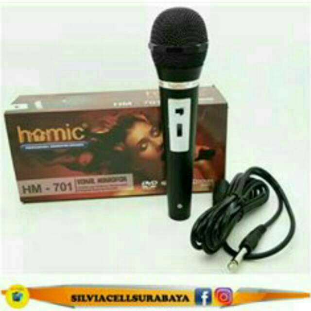 HOMIC HM -701 MICROPHONE VOCAL / MICROPHONE HOMIC