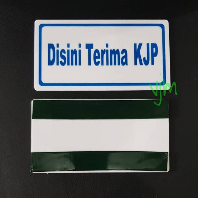 

Acrylic Nama, Disini Terima KJP (15x8cm