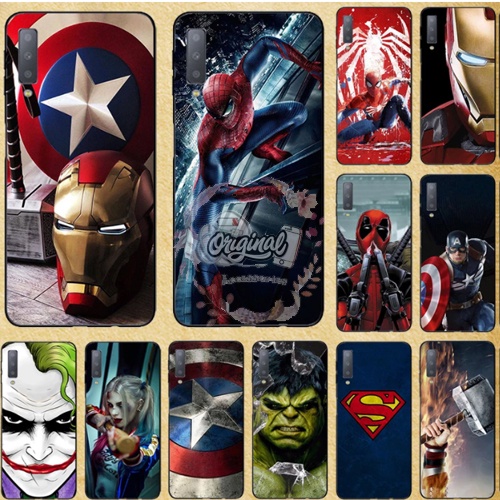 CASE CASING SOFTCASE MOTIF SUPERHERO IP PHONE 6 7 8 PLUS 6+ 7+ 8+ X OR628