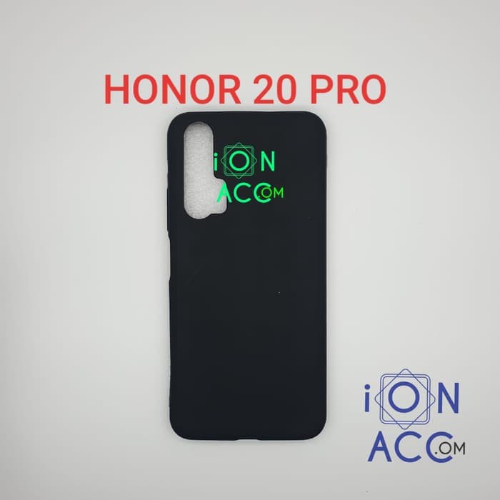 CASE SLIM MATTE HONOR 20 PRO BLACK MATTE CASE