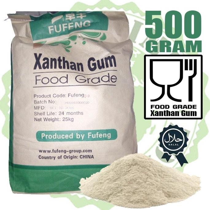 TERBARU XANTHAN GUM Food Grade (Xanthan Gum,Xantan Gum,Xantham) 500gram