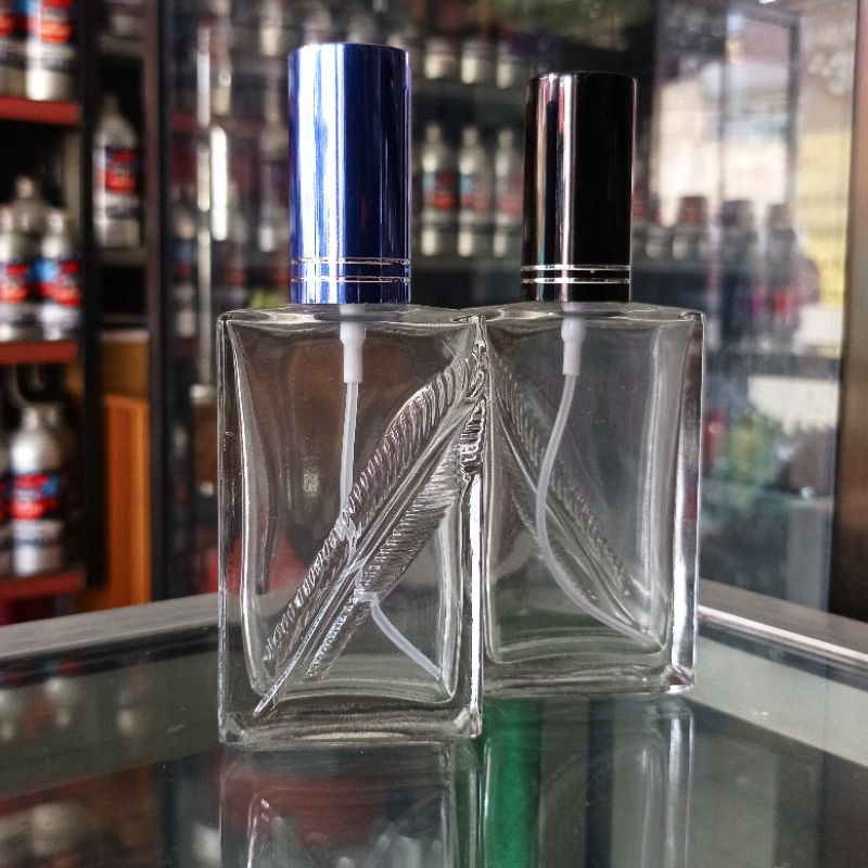 Botol Parfum Kotak Daun 50ML