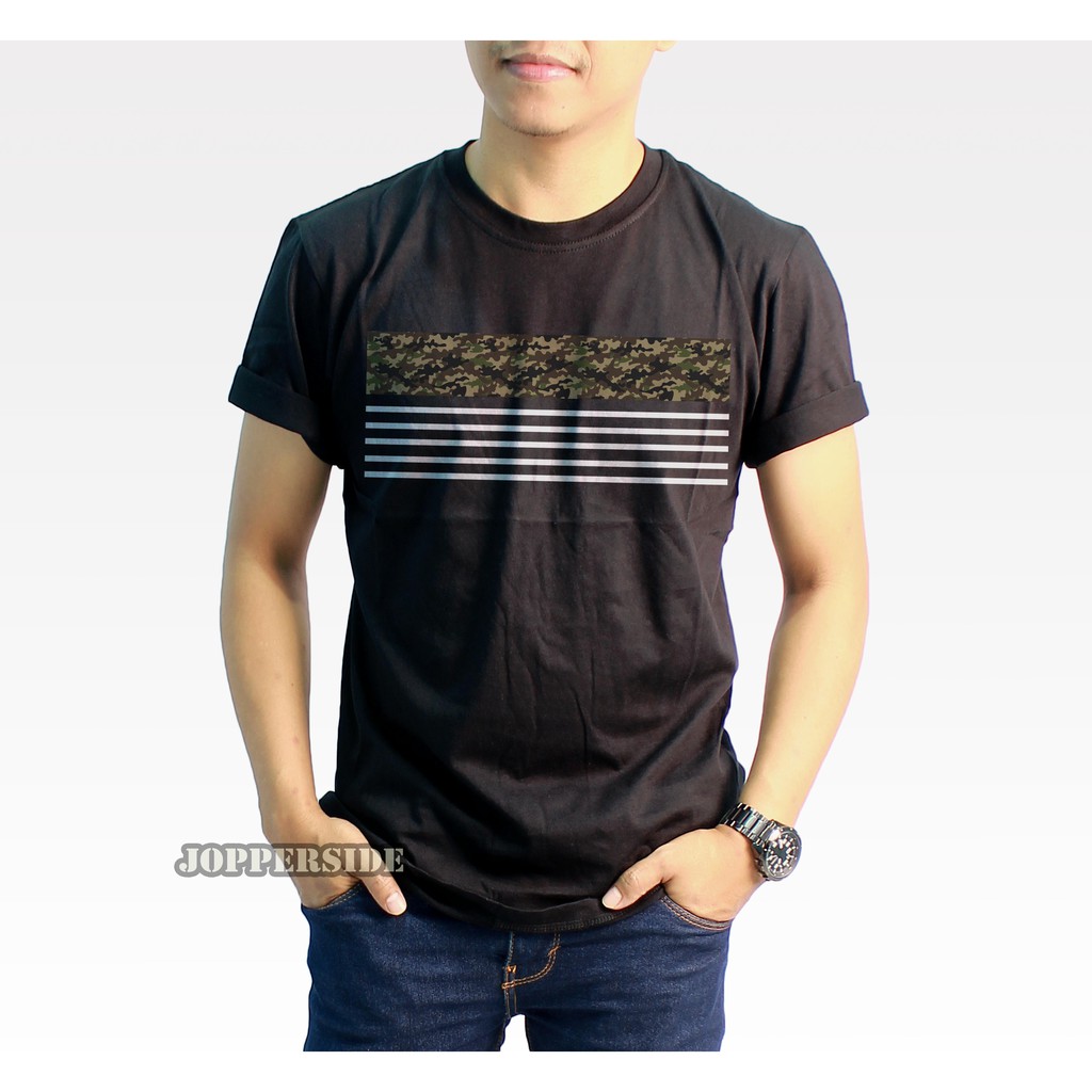 JOPPERSIDE TSHIRT KAOS DISTRO ARMY LORENG PRIA ORIGINAL PREMIUM TS14