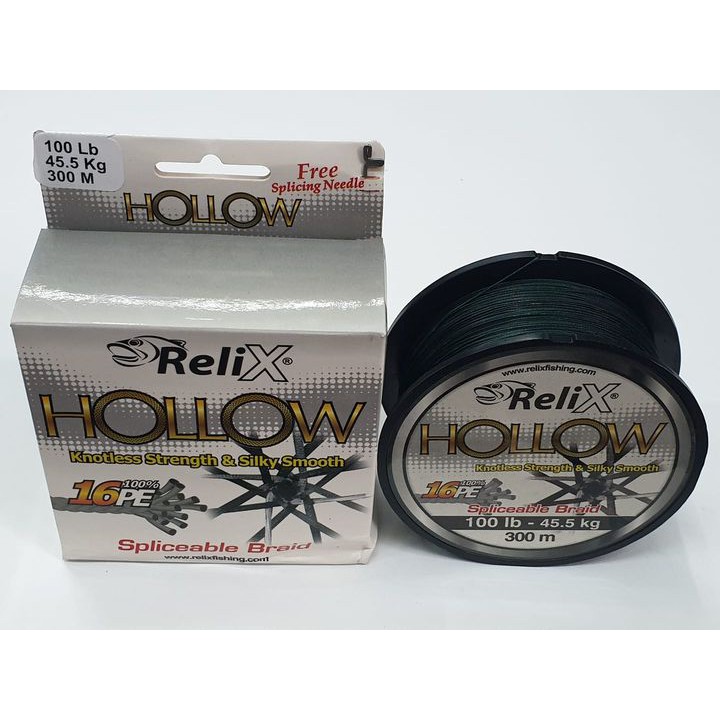 PE. RELIX HOLLOW X16 (Color YELOW / DARK GREEN)