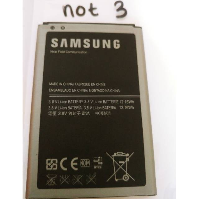 Batre baterai batteri SAMSUNG galaxy note3 N9000 N9005