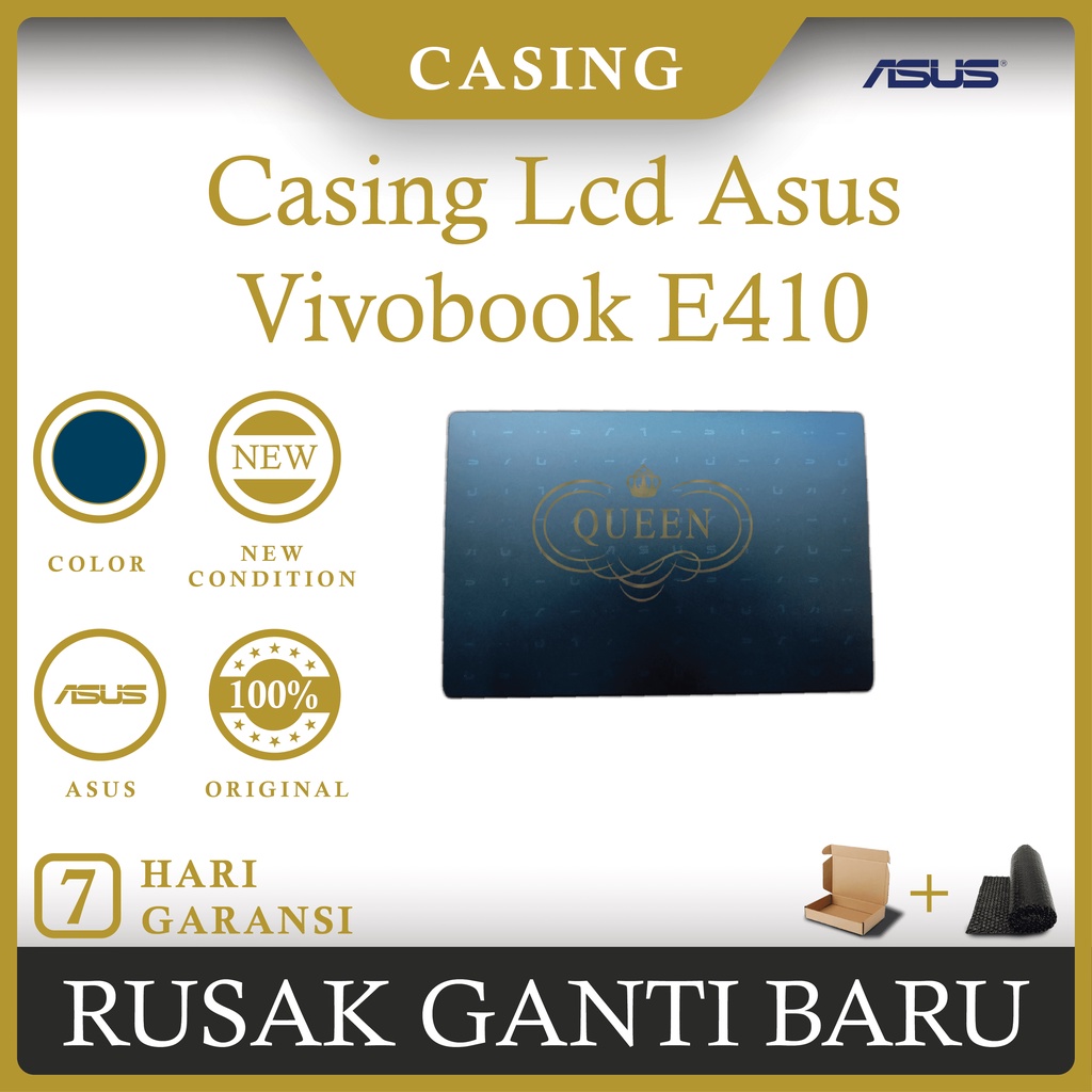 CASING COVER LCD LAPTOP ASUS Vivobook E410 ORIGINAL
