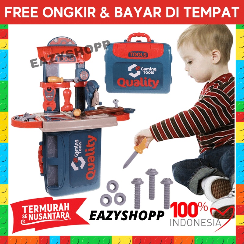 Kado Hadiah Ulang Tahun Mainan Edukasi Edukatif Permainan Anak Anak Alat Laki Laki Cowok Koper Perka