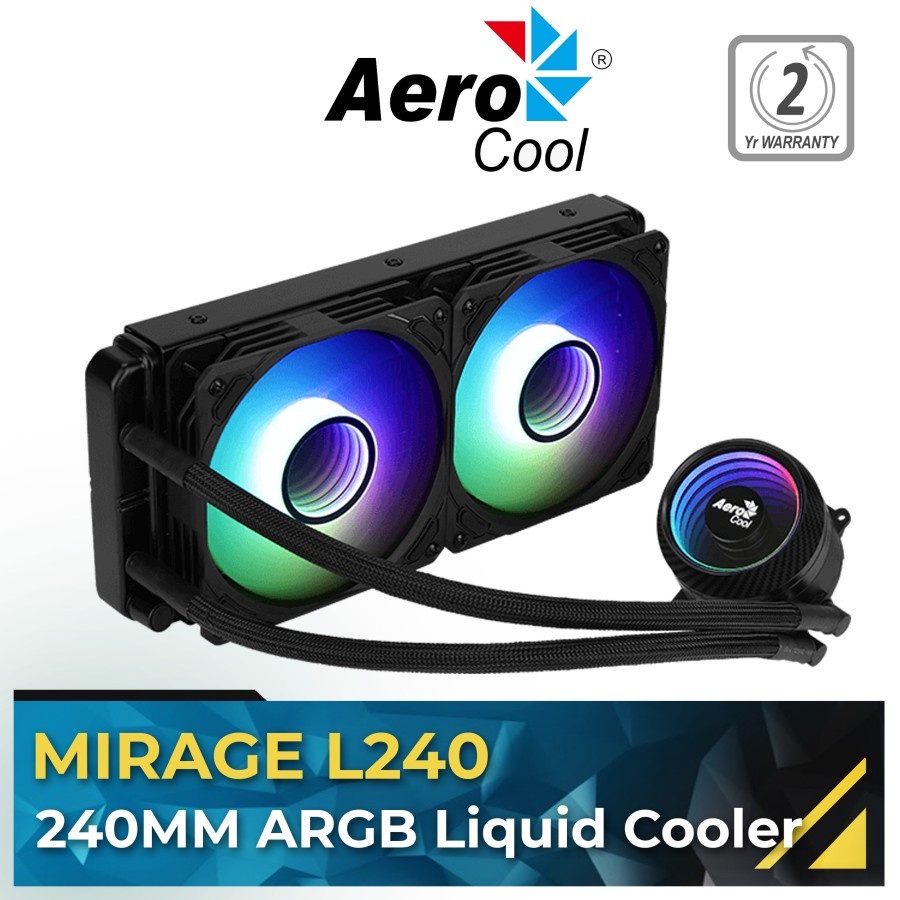 Aerocool Mirage L240 240MM ARGB Liquid Cooler